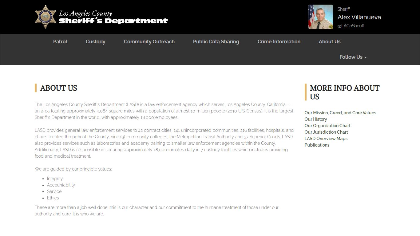 Los Angeles County Sheriff's Department